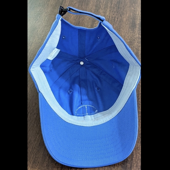PGA TOUR  BLUE ADJUSTABLE STRAPBACK GOLF HAT CAP, NEW WITH TAG - Picture 4 of 4